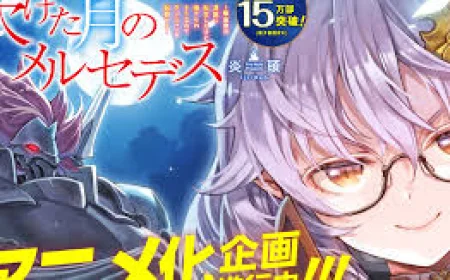 Seria de Romane Fire head's Mercedes and the Waning Moon vor primii o adaptare Anime